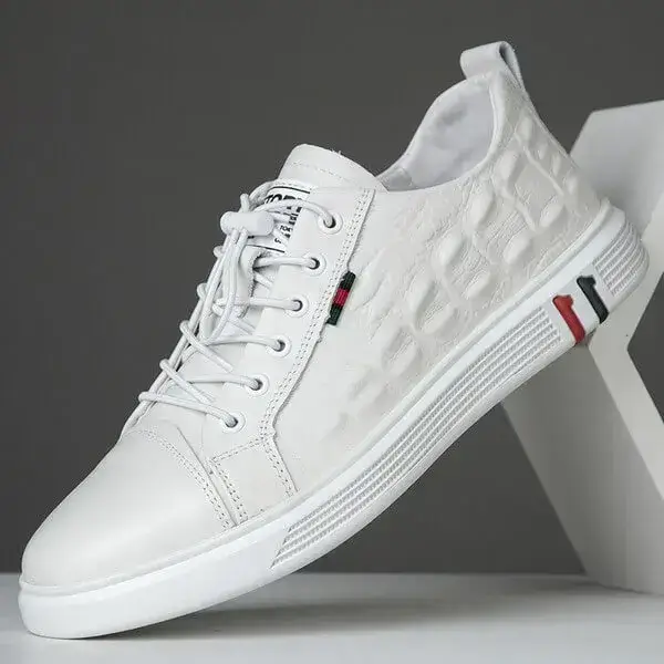 Breathable Lightweight Canvas Sneakers for Men | Non-Slip Casual Shoes